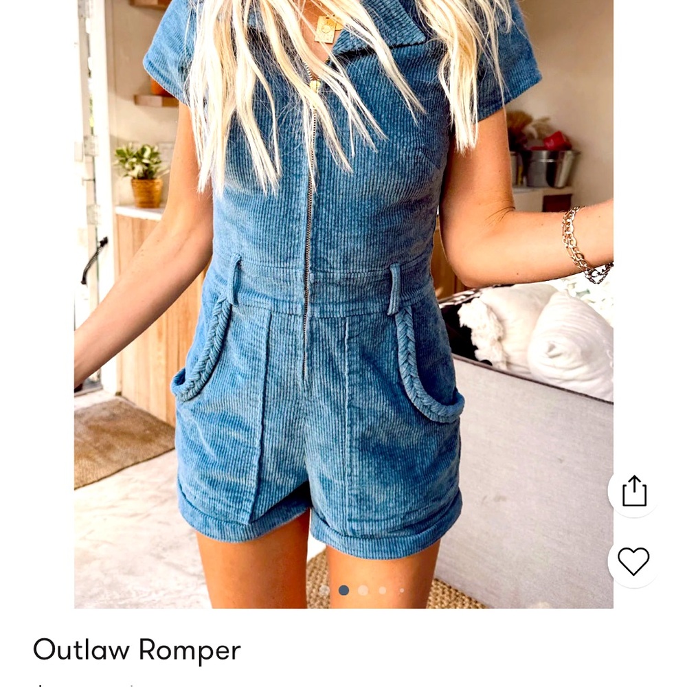 Outlaw Denim Romper